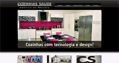 Desktop Screenshot of cozinhassaude.pt