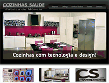 Tablet Screenshot of cozinhassaude.pt